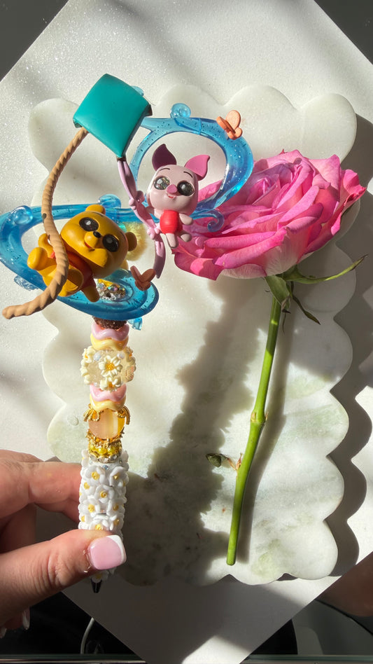 Pre-made “Winnie and Piglet” Character Pen