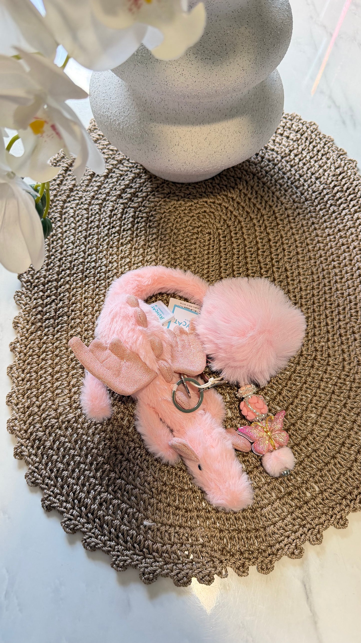 Beadable Jellycat Keychains